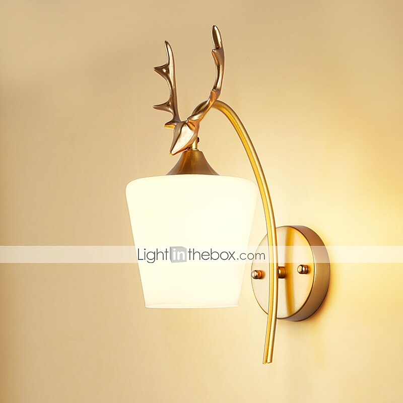 Lightinthebox opaco creativo country stile nordico applique da parete a led camera da letto camera dei bambini applique da parete in metallo 110-120v 220-240v 12 w del 2025 a $70.99 –P7