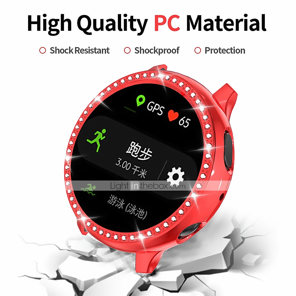 Diamond Case Watch Case Compatible with Samsung Galaxy Watch Active 2 40mm / Watch Active 2 44mm Shockproof Plastic / Hard PC Watch Cover 2025 - $9.99 –P11
