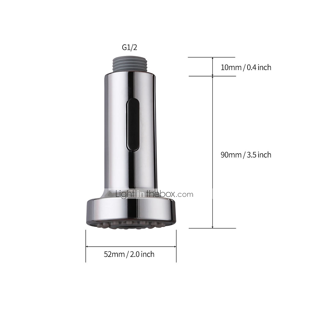 Faucet Nozzle Multi-Function Silvery Replaceable Pull out Shower Spray Head ABS Plastic Material Adjustable to Spray and Centest Waterflow Mode 2026 - $25.99 –P7