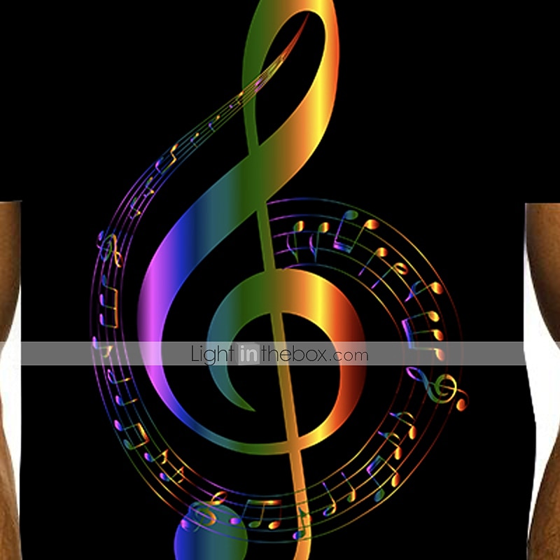 2025年 音楽祭 男性用 グラフィック シャツ Tシャツ 面白いTシャツ 半袖 Tシャツ ラウンドネック シャツ 誇張された ベーシック 日常 ルビーレッド ゴールド レインボー 衣類 標準 S M L XL XXL 3XL コレクション – $17.99 –P1