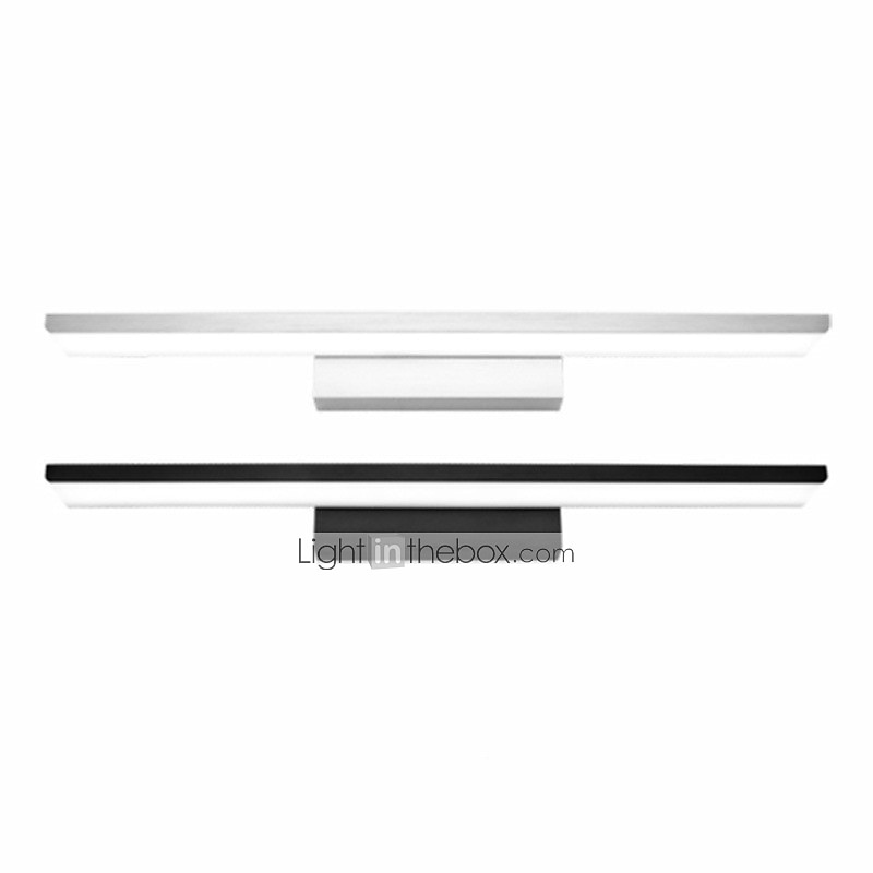 led spegellampa 81cm modern/modern stil badrumslampor aluminium borstat material skåp vägglampor sminkbelysning sminklampa sminklampa minimalistisk 110-120/110-120v 32w 2026 - $132.99 –P7
