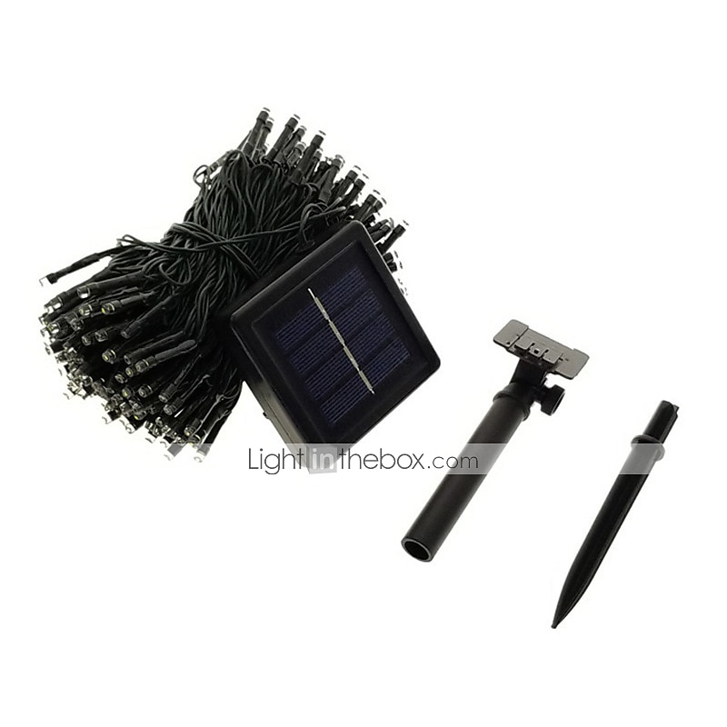 solar led string light outdoor lichtslingers 22m 200led 8 functie kerstverlichting outdoor waterdichte tuin gazon binnenplaats kerstversiering licht 2025 - $19.49 –P8