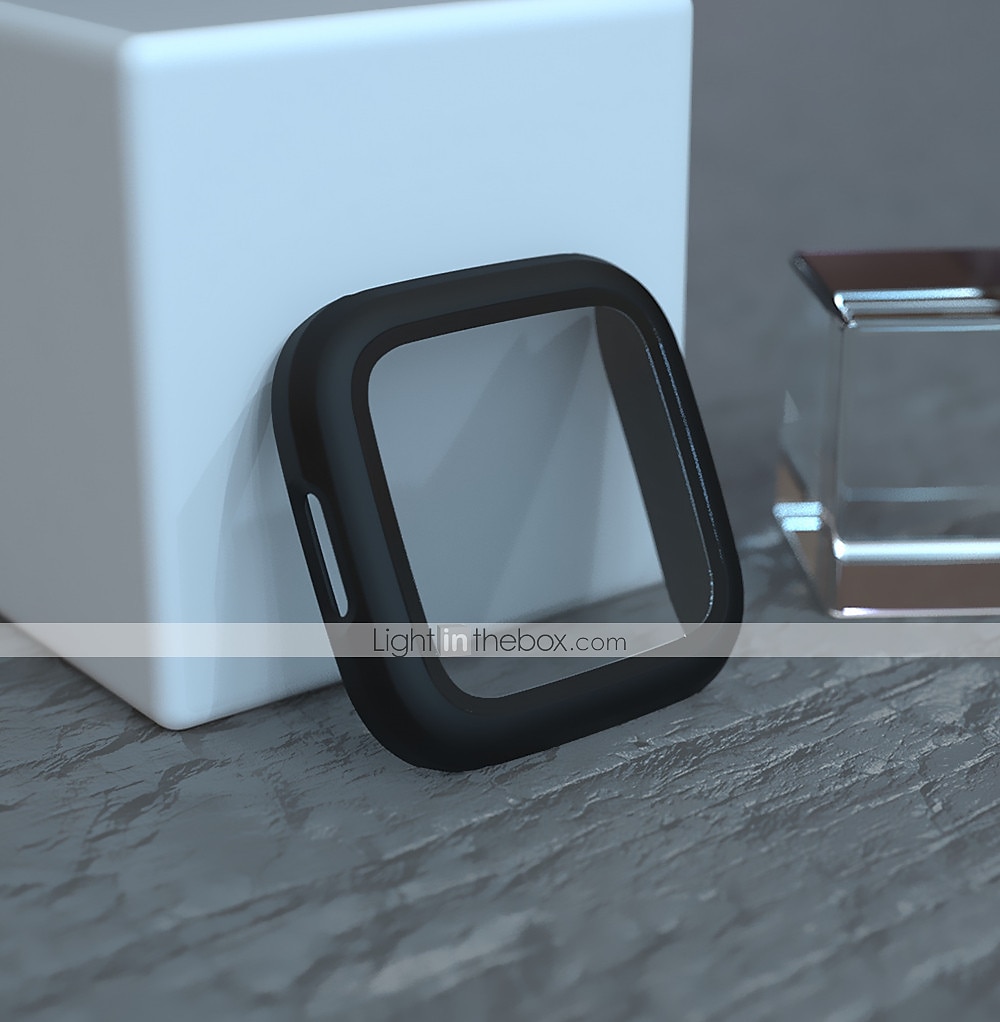 Screen Protector Compatible Fitbit Versa 2 Case Frosted PC Ultra-Thin Slim Tempered Glass Protective Case All-Around Full Cover Bumper Shell for Fitbit Versa 2 Smart Watch 2025 - $11.99 –P14