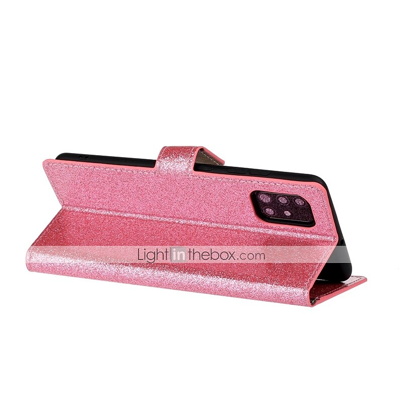 טלפון מגן עבור Huawei מארז כרטיס ארנק P40 P40 Pro P20 P20 Pro P20 lite P30 P30 Pro P30 Lite P10 Lite P10 מחזיק כרטיסים עם מעמד מגנטי פרפר זוהר ונוצץ עור PU 2025 - $20.99 –P5