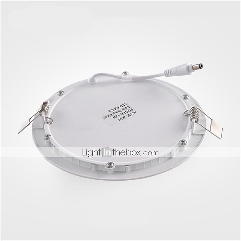 1 pz 12 w led pancel luce da incasso a led da incasso a incasso rotonda lampada da soffitto a led ac 110 v 220 v lampadina a led camera da letto cucina coperta illuminazione a led del 2025 a $7.99 –P1