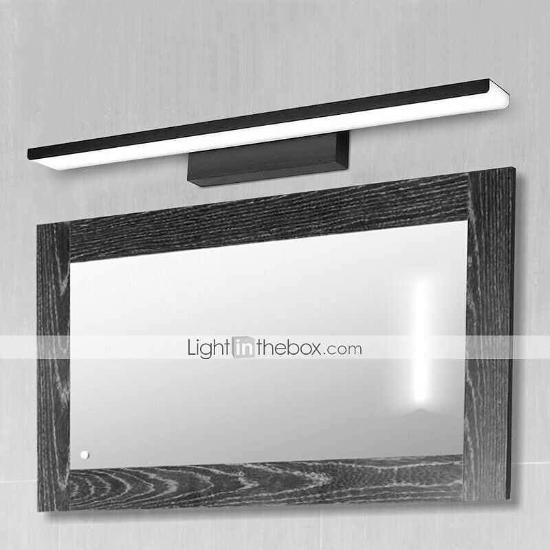 led spegellampa 81cm modern/modern stil badrumslampor aluminium borstat material skåp vägglampor sminkbelysning sminklampa sminklampa minimalistisk 110-120/110-120v 32w 2026 - $132.99 –P6