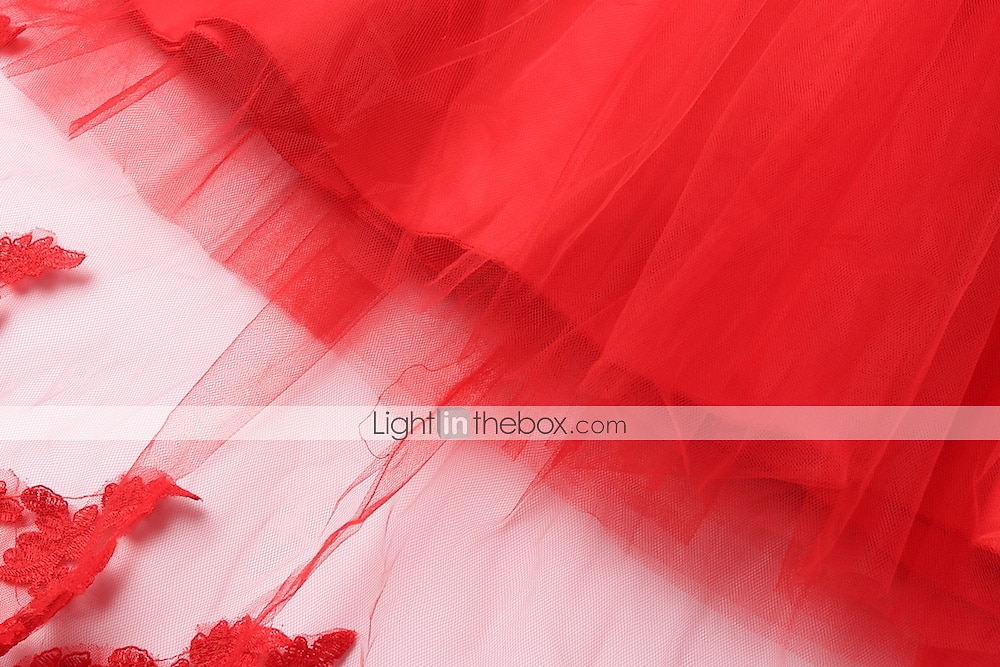 kinderkleidung Mädchen Blumenmädchen Kleid Kleid Ärmellos Hochzeit Party Kuschelig Süß Baumwolle Polyester Asymmetrisch Tüll-Kleid Kleid mit vielen Schichten Blumenmädchenkleid Sommer Weiß Rosa Rote 2026 - $43.99 –P10
