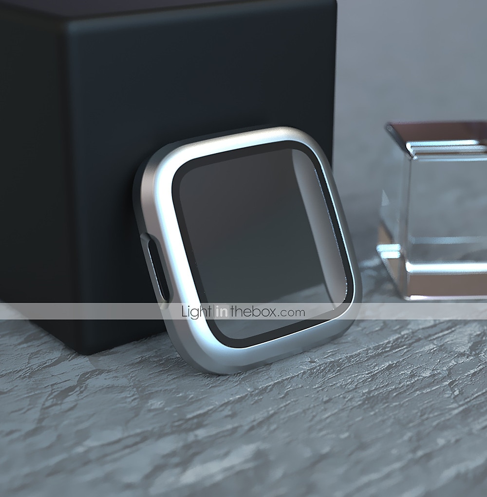 Screen Protector Compatible Fitbit Versa 2 Case Frosted PC Ultra-Thin Slim Tempered Glass Protective Case All-Around Full Cover Bumper Shell for Fitbit Versa 2 Smart Watch 2025 - $11.99 –P18