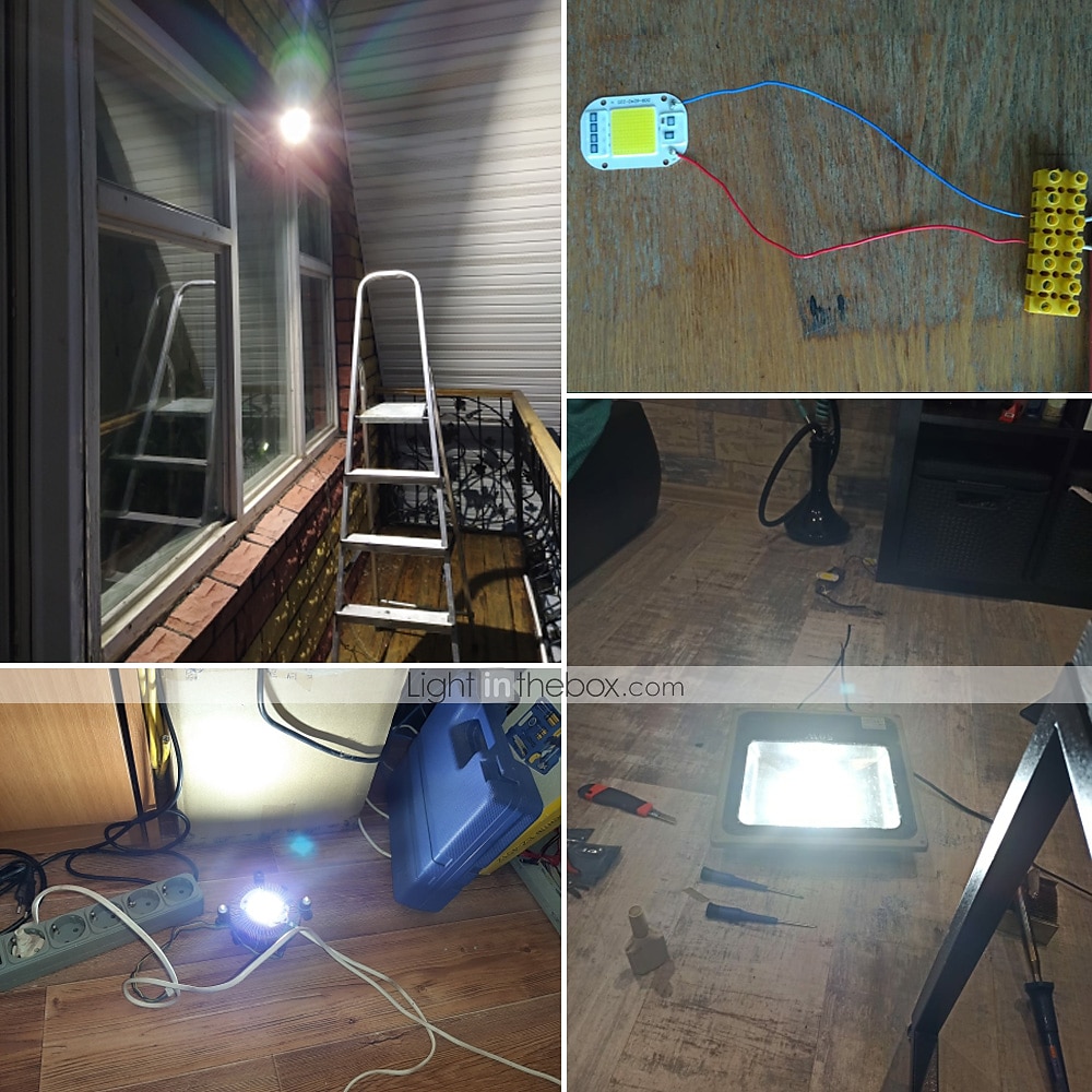LED Cob Chip LED Licht 110V 220V 20W 30W 50W warmweiß weiß smart ic kein Schweißen keine Notwendigkeit Treiber smd Licht Perlen für Scheinwerfer Scheinwerfer Außenlampe DIY Beleuchtung 1pc 2025 - $12.99 –P2