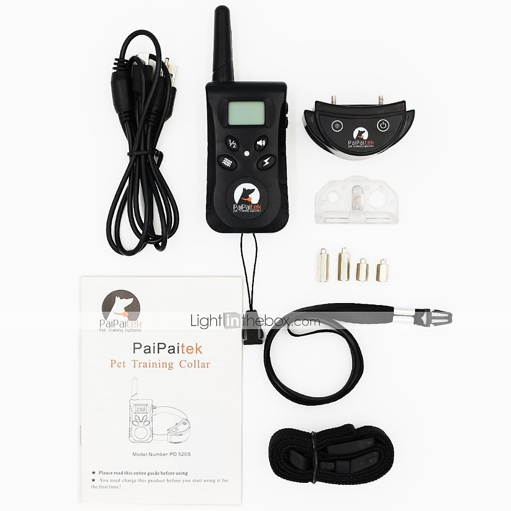 Hundträning GPS-halsband Krage för att stoppa hundskall Chockkrage Husdjursvänlig Fjärrstyrd Elektrisk Hund Husdjur Vattentät Tränare Justerbara / Infällbar Anti-skäll Elekronisk / Elektrisk 2025 - $54.99 –P5