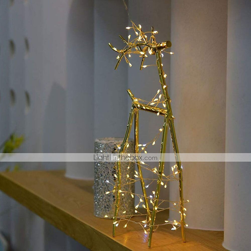2m 200 LEDs Firecracker Lamp String Lights - Warm White & White Waterproof Outdoor Christmas Garden Lights with 6V 1A Power Adapter for Christmas Holiday Parties 2025 - $29.99 –P7