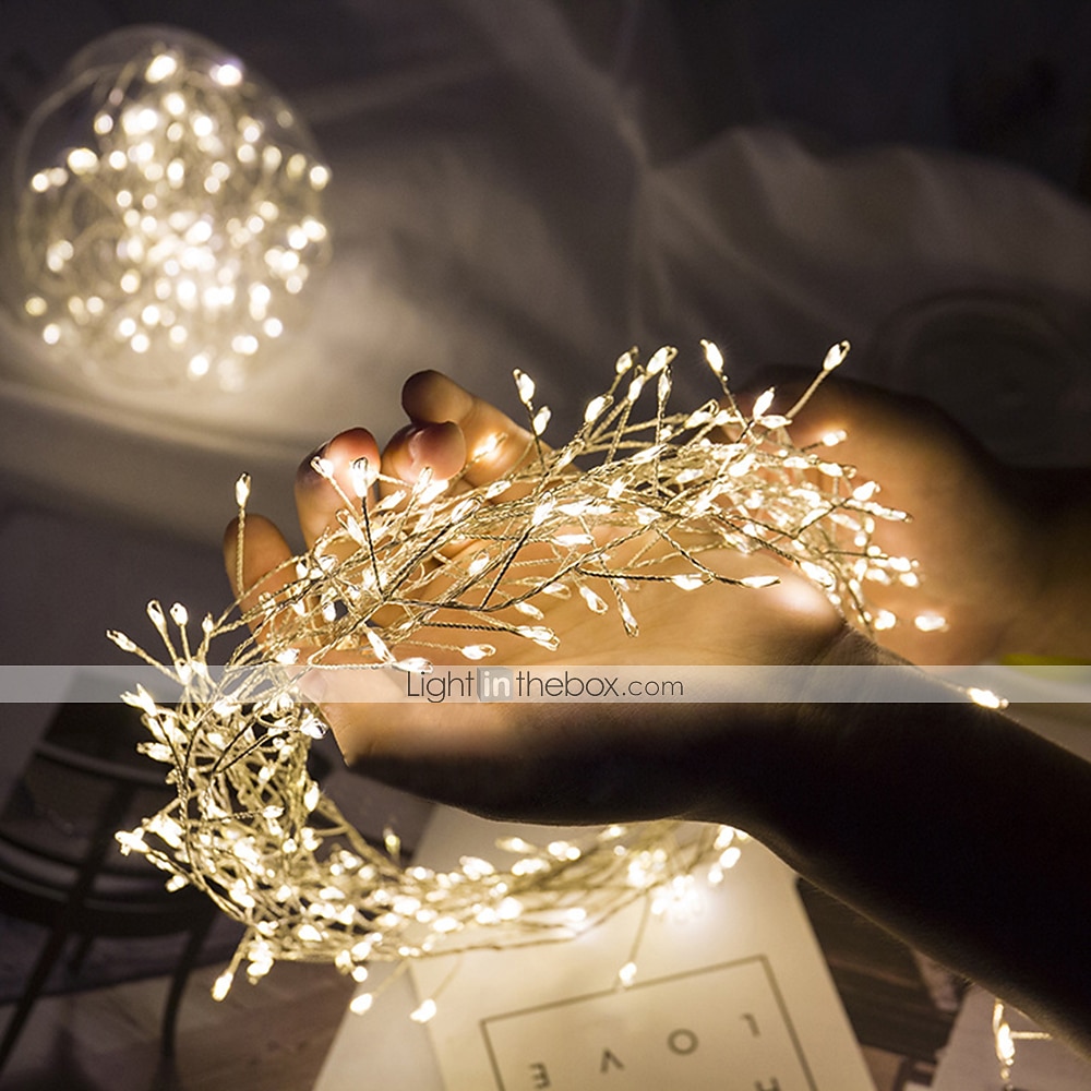 2m 200 LEDs Firecracker String Lights, Outdoor Waterproof Christmas Decorative Lights with Remote Control, 8 Modes, Dimming, and Timer for Holiday Parties 2025 - $30.99 –P13