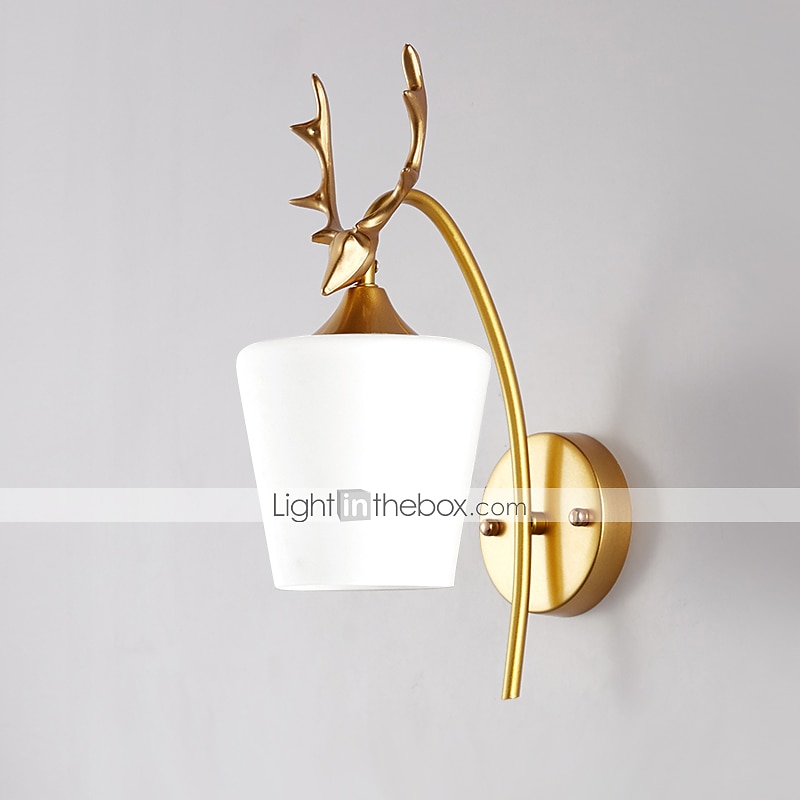 Lightinthebox opaco creativo country stile nordico applique da parete a led camera da letto camera dei bambini applique da parete in metallo 110-120v 220-240v 12 w del 2025 a $70.99 –P9