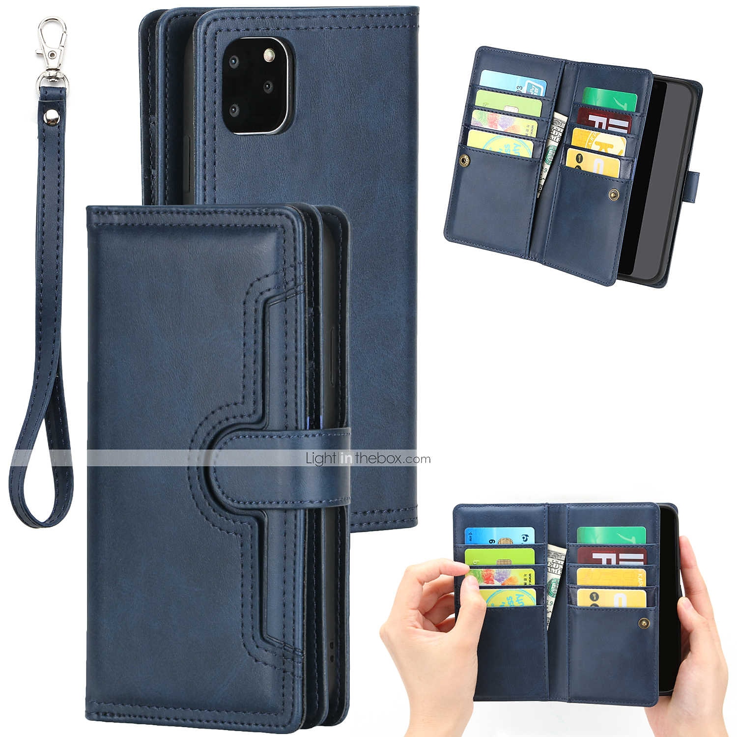 téléphone Coque Pour iPhone16 iPhone 15 Pro Max Plus iPhone 14 13 12 11 Pro Max Mini X XR XS Max 8 7 Plus Portefeuille Couvercle rabattable Avec Support Magnétique Protection complète du corps de 2025 ? $27.99 –P4