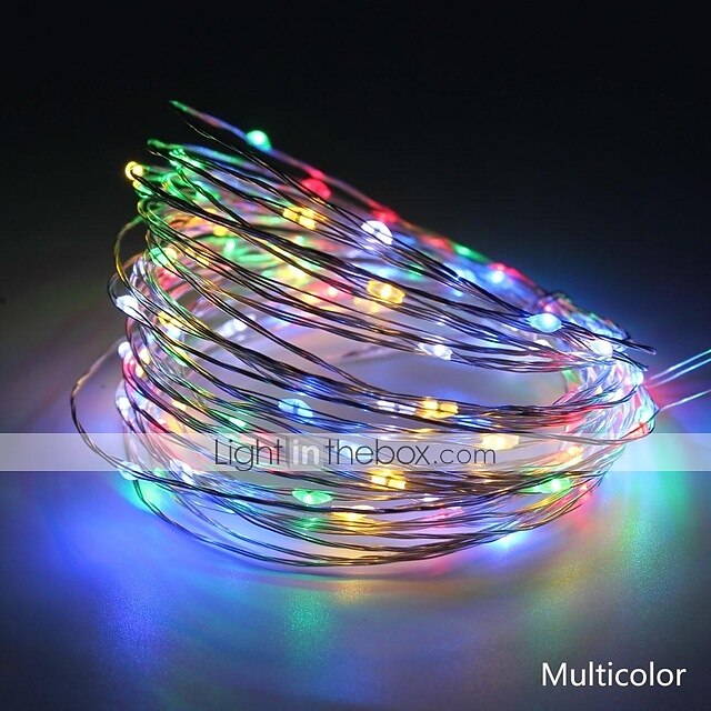 2025年 2m 20LED USB電源カスミソウストリングライト、温白色/赤色カット可能デザイン、屋外ガーデンストリングライトクリスマス中庭装飾 コレクション – $11.99 –P4
