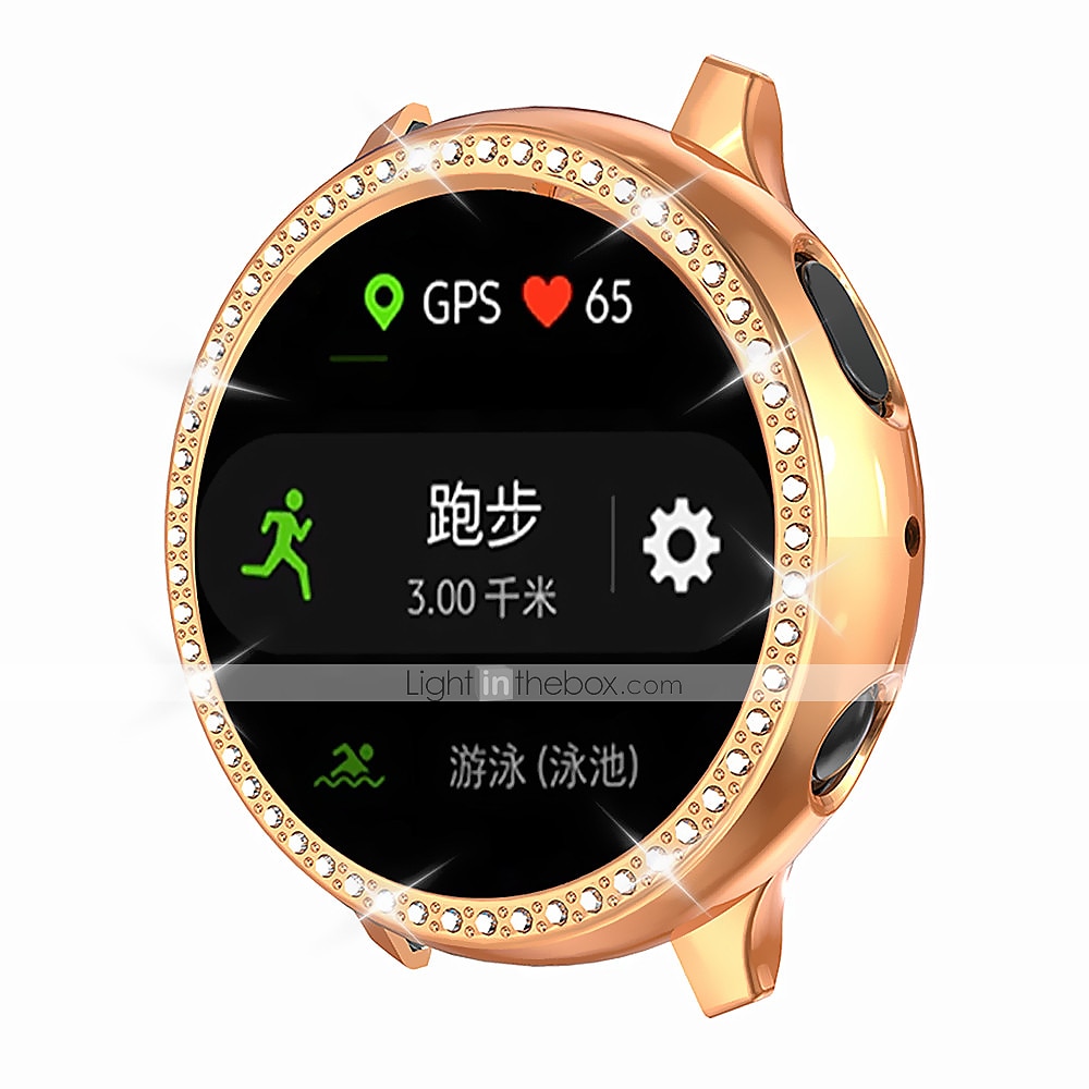 Diamond Case Watch Case Compatible with Samsung Galaxy Watch Active 2 40mm / Watch Active 2 44mm Shockproof Plastic / Hard PC Watch Cover 2025 - $9.99 –P14