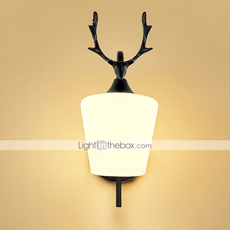 Lightinthebox opaco creativo country stile nordico applique da parete a led camera da letto camera dei bambini applique da parete in metallo 110-120v 220-240v 12 w del 2025 a $70.99 –P4
