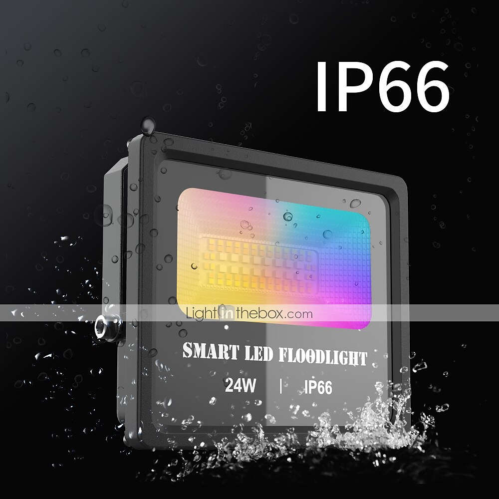 Outdoor APP Outdoor RGB Landscape Bluetooth Floodlight Outdoor Lights Villa Garden Lighting Garden Atmosphere Botanical Wedding Bar Light 2025 - $88.99 –P14