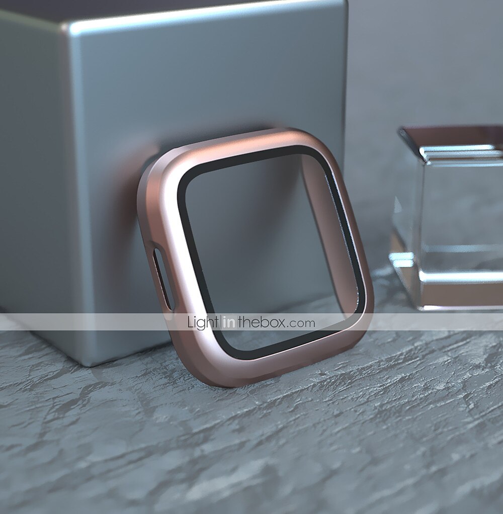 Screen Protector Compatible Fitbit Versa 2 Case Frosted PC Ultra-Thin Slim Tempered Glass Protective Case All-Around Full Cover Bumper Shell for Fitbit Versa 2 Smart Watch 2025 - $11.99 –P17