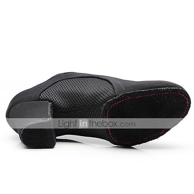 Per donna Scarpe per balli latini Liscio Fai pratica con le scarpe da ballo Line Dance Prestazioni Feste Da allenamento Con lacci Stringate Fondo a due punte Tacco spesso Con lacci intrecciali Nero del 2025 a $42.99 –P3