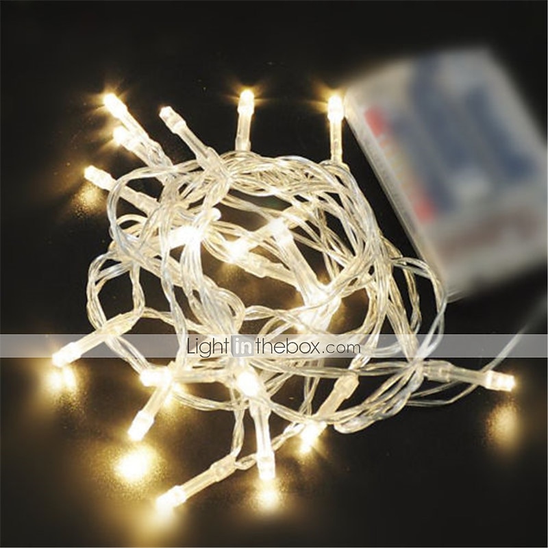 3 متر 6 متر 10 متر LED سلسلة أضواء الكريسماس 20 40 80 LED لعيد الميلاد عطلة حفل زفاف غرفة نوم الفناء الديكور عيد الميلاد المتعري أضواء الجنية 2025 - $9.49 –P4