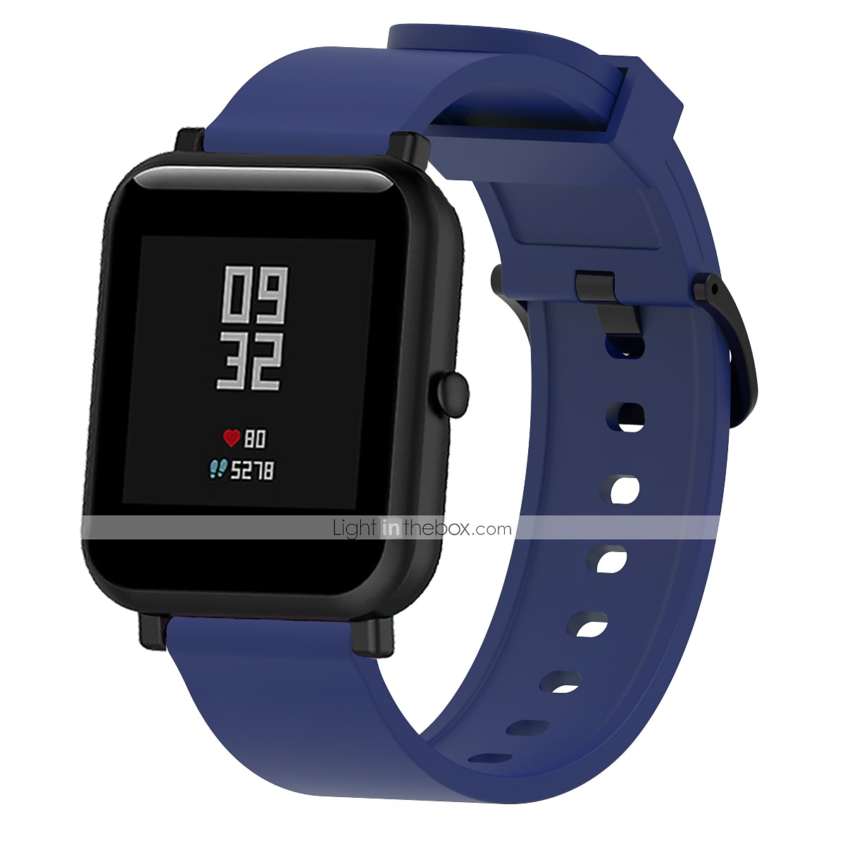 Klockarmband för Amazfit GTS 4,4mini, 3,2,2mini, 2e, GTR 42mm, Bip U Pro, U, 3 Pro, 3, S lite, S, lite Silikon Ersättning Rem Mjuk Andningsfunktion Klassiskt spänne Armband 2025 - $11.99 –P6