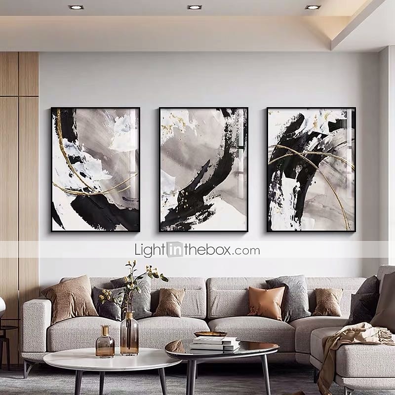 Oil Painting Hand Painted Vertical Abstract Landscape Comtemporary Modern Rolled Canvas (No Frame) 2026 - $72.99 –P4