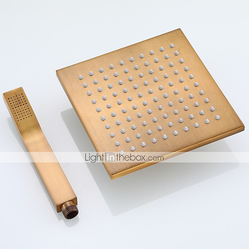 rubinetto doccia, set doccia set doccetta inclusa doccia a pioggia estraibile/rubinetti miscelatori doccia vasca da bagno con valvola in ceramica tradizionale in ottone del 2025 a $323.99 –P5