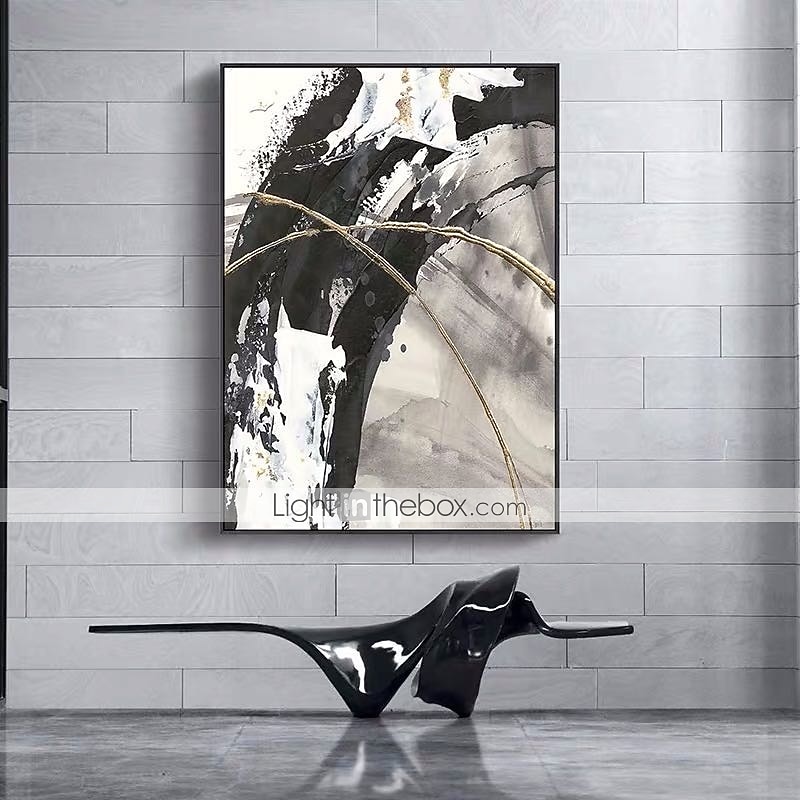 Oil Painting Hand Painted Vertical Abstract Landscape Comtemporary Modern Rolled Canvas (No Frame) 2026 - $72.99 –P8