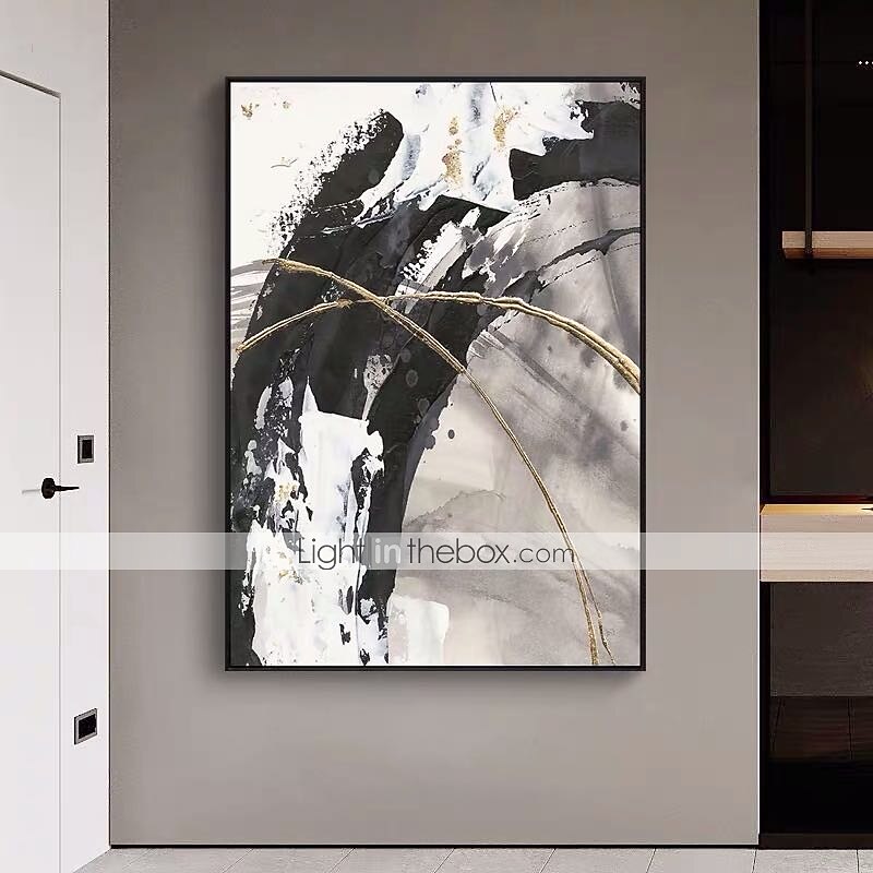 Oil Painting Hand Painted Vertical Abstract Landscape Comtemporary Modern Rolled Canvas (No Frame) 2026 - $72.99 –P7