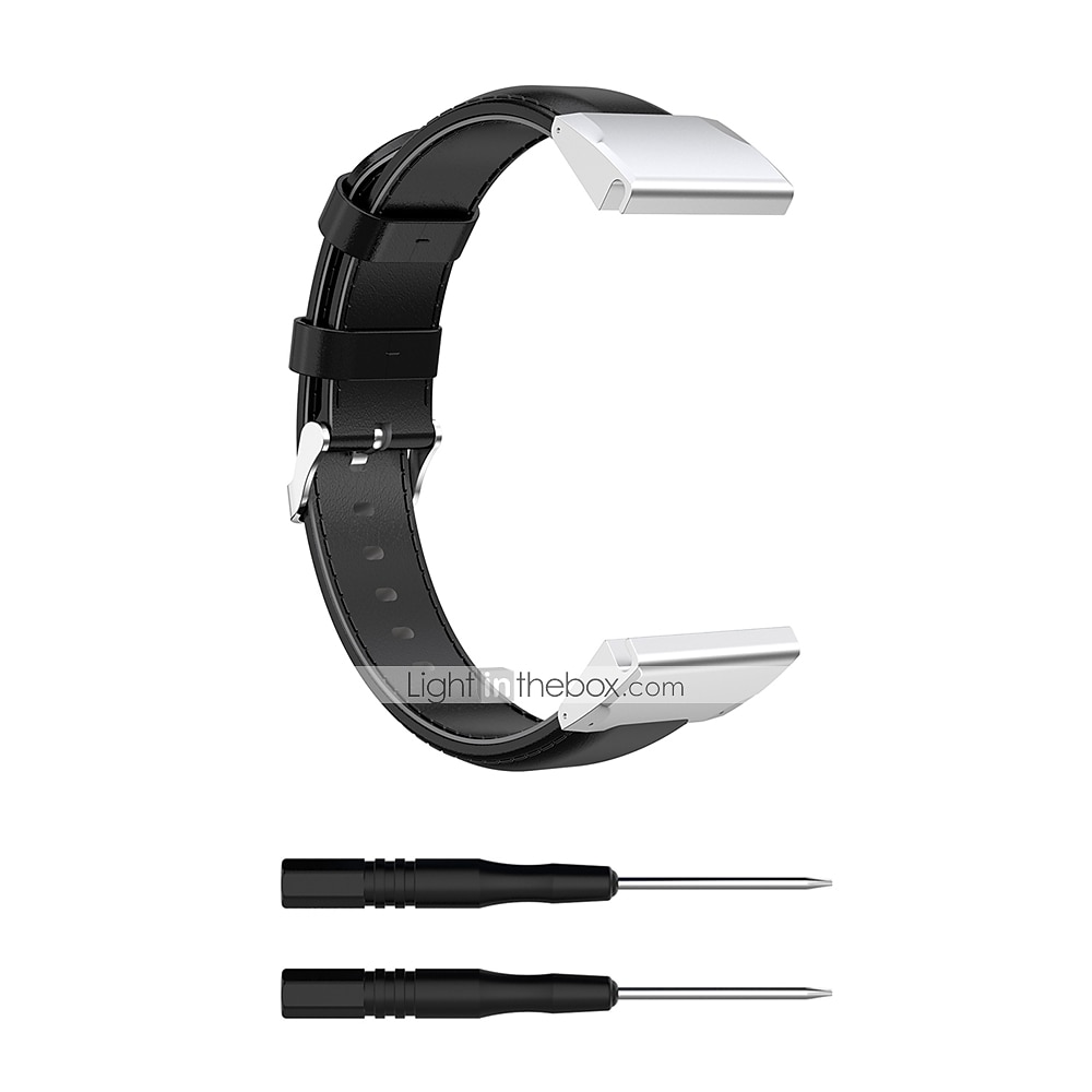 Watch Band for Garmin Fenix 7S / 6S / 6S Pro / 6S Sapphire / 5S / 5S Plus / 5S Sapphire Genuine Leather Replacement  Strap Leather Loop Business Band Wristband 2025 - $19.99 –P6