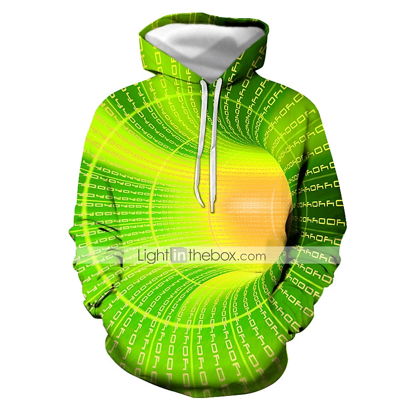 Men s Hoodie Pullover Hoodie Sweatshirt Yellow Red Blue Purple