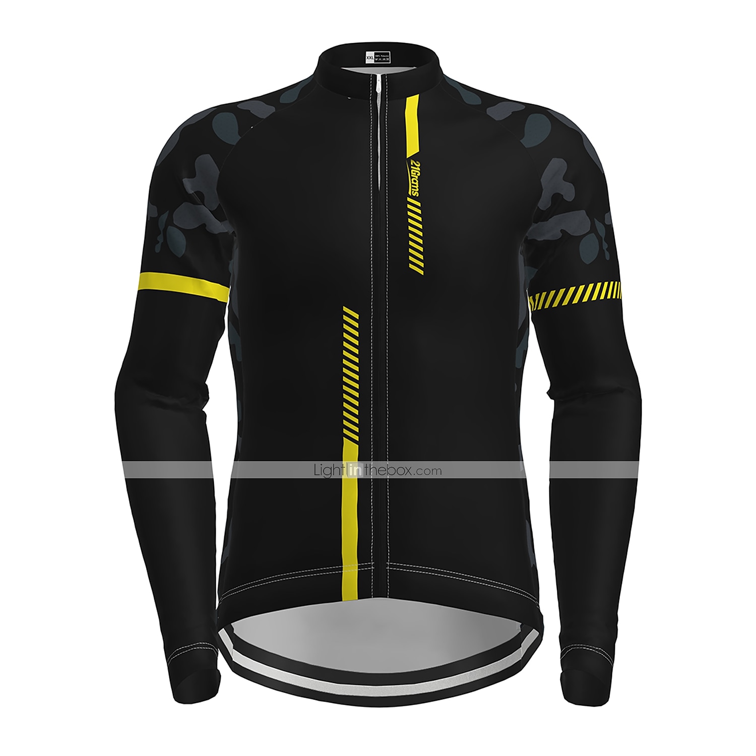 Męskie Koszulka rowerowa Geometryczny Niejednolita całość Wzory Długi rękaw Rower Dżersej Top z 3 tylnymi kieszeniami Kolarstwo górskie Kolarstwie szosowym Keep Warm Odporny na UV Kolarstwo Szybkie 2026 - $34.99 –P8