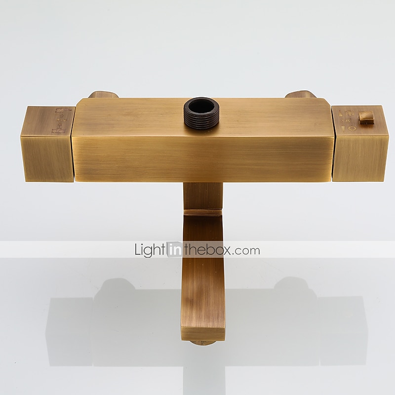rubinetto doccia, set doccia set doccetta inclusa doccia a pioggia estraibile/rubinetti miscelatori doccia vasca da bagno con valvola in ceramica tradizionale in ottone del 2025 a $323.99 –P11