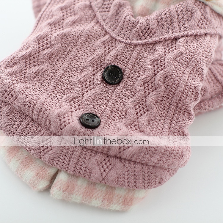 Koirat Takit Neulepaidat Takki Jumpperi söpö tyyli Rento arki Talvi Lämmin Rento / arki for Corgi Shiba Bichon Frise Snautseri Pomeranian 2026 - $28.99 –P9