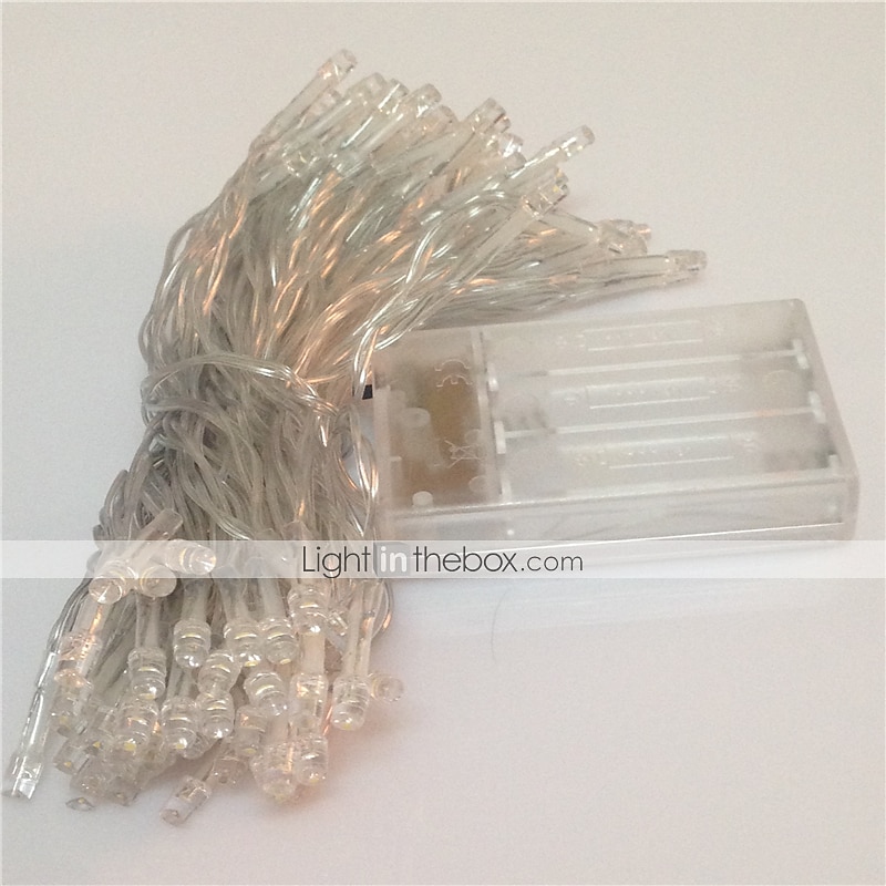 3 متر 6 متر 10 متر LED سلسلة أضواء الكريسماس 20 40 80 LED لعيد الميلاد عطلة حفل زفاف غرفة نوم الفناء الديكور عيد الميلاد المتعري أضواء الجنية 2025 - $9.49 –P2