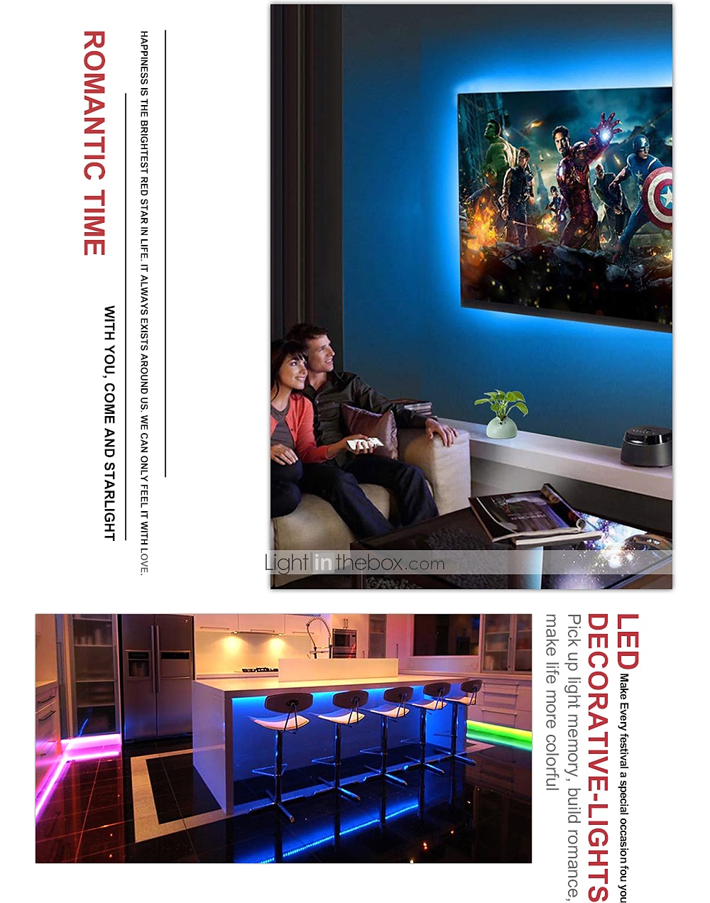 2025年 2メートル 5メートル 10メートル フレキシブルＬＥＤライトストリップ 120 LED 5630 SMD 1セット 温白色 RGB ホワイト 防水 パーティー 220-240 V  コレクション – $23.99 –P12