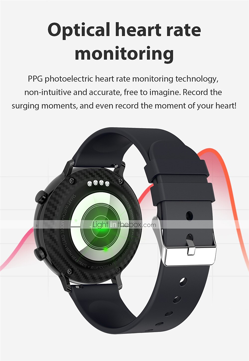 GW33 Smart Band Fitness Bracelet Bluetooth ECG+PPG Pedometer Activity  Tracker Long Standby Hands-Free Calls Media Control IP68 for Android iOS  Men Women / Sleep Tracker / Heart Rate Monitor 8120168 2022 – $73.49