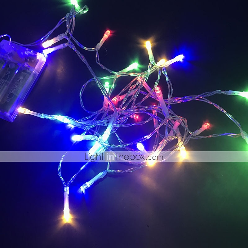3 متر 6 متر 10 متر LED سلسلة أضواء الكريسماس 20 40 80 LED لعيد الميلاد عطلة حفل زفاف غرفة نوم الفناء الديكور عيد الميلاد المتعري أضواء الجنية 2025 - $9.49 –P7