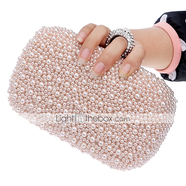 Crystal Evening Bags Party Bag  Women Evening Pearl Handbags