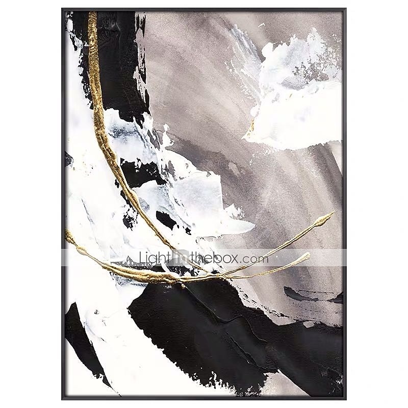 Oil Painting Hand Painted Vertical Abstract Landscape Comtemporary Modern Rolled Canvas (No Frame) 2026 - $72.99 –P5
