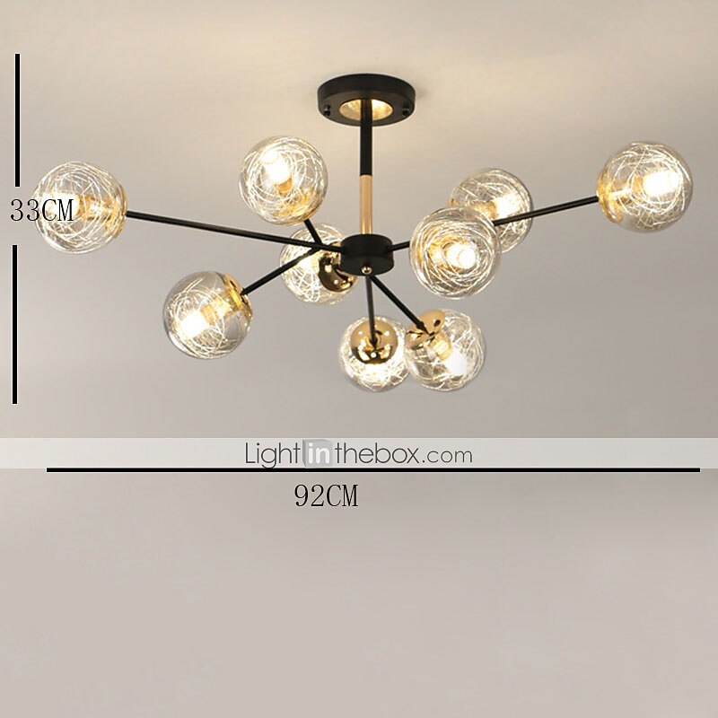 92 cm Single Design Flush Mount Lights Metal Modern 220-240V 2026 - $549.99 –P1