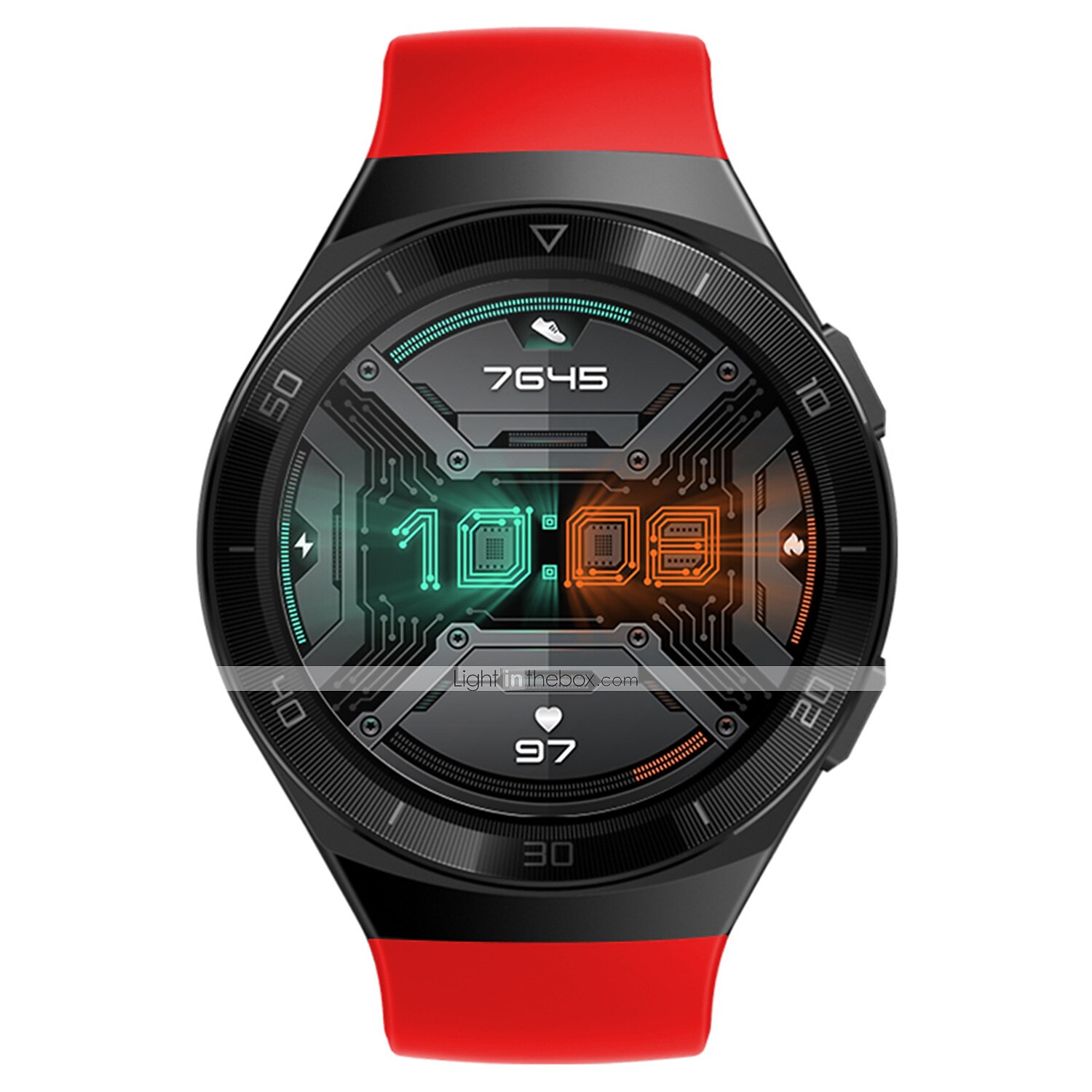 Smart Watch Band mert HUAWEI Huawei Watch GT 2e Szilikon Okos óra Szíj Puha Légáteresztő Sportszíj Hagyományos csat Csere Karszalag 2025 - $7.99 –P6