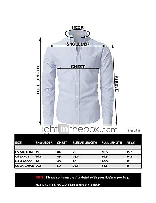 Homens camisa de verão Saia camisa de colarinho camisa de botão Tecido Casamento Trabalho Preto e Branco Safira Azul marinho Preto vermelho Manga Longa Colarinho Roupa de 2025 por $24.99 –P5