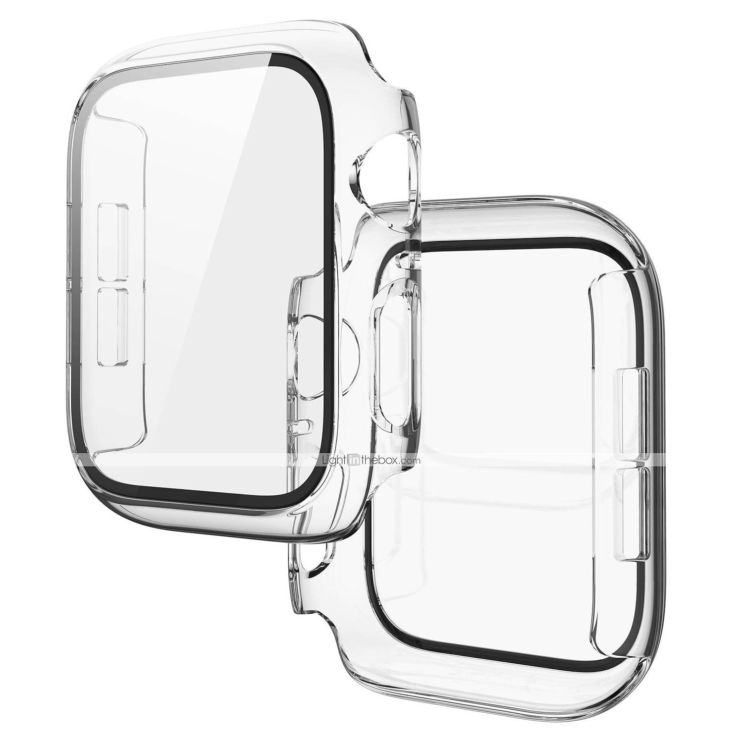 مشاهدة حالة مع حامي الشاشة متوافق مع Apple Watch Series 8 7 41mm 45mm / Series 6 5 4 SE 40mm 44mm / Series 3 2 1 38mm 42mm مقاومة للخدش غطاء كامل ممتص الصدمات زجاج مقوى / الكمبيوتر الشخصي ووتش غطاء 2025 - $10.99 –P13
