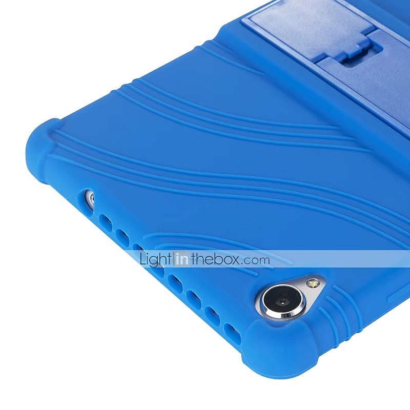 Tablett Etuier Covere Til Lenovo M8 FHD / HD TB-8505/8506/8705 med justerbar støtte Helkroppsbeskyttende Støvtett Silikon 2025 - $20.99 –P7