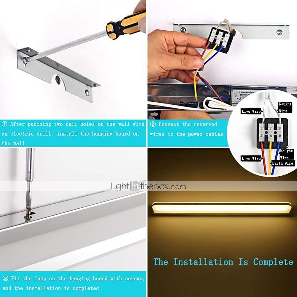 2026年 ミラーライトLEDミラーランプ27.56インチ回転可能な調整可能なモダンな北欧スタイル70センチ16ワット浴室照明金属製の壁ライトIP20  コレクション – $170.99 –P12