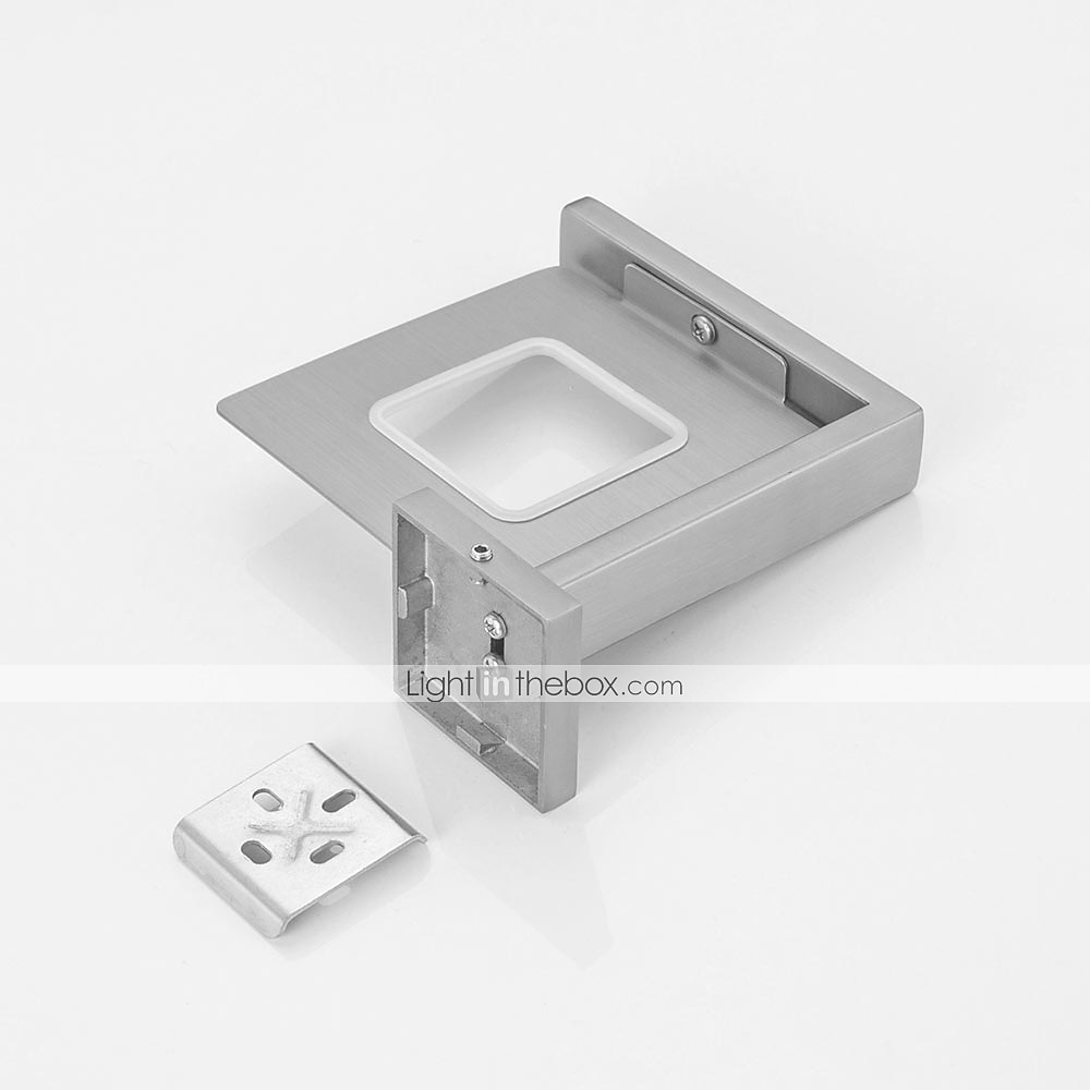 suport sapun inox si abs cu tava de sticla montata pe perete baie 1buc finisaje vopsite, crom galvanizat si periat 2025 - $47.99 –P17