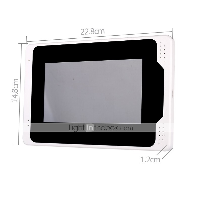 WIFI / Wired &amp; Wireless Recording 7 inch Hands-free One to One video doorphone 2025 - $639.99 –P8