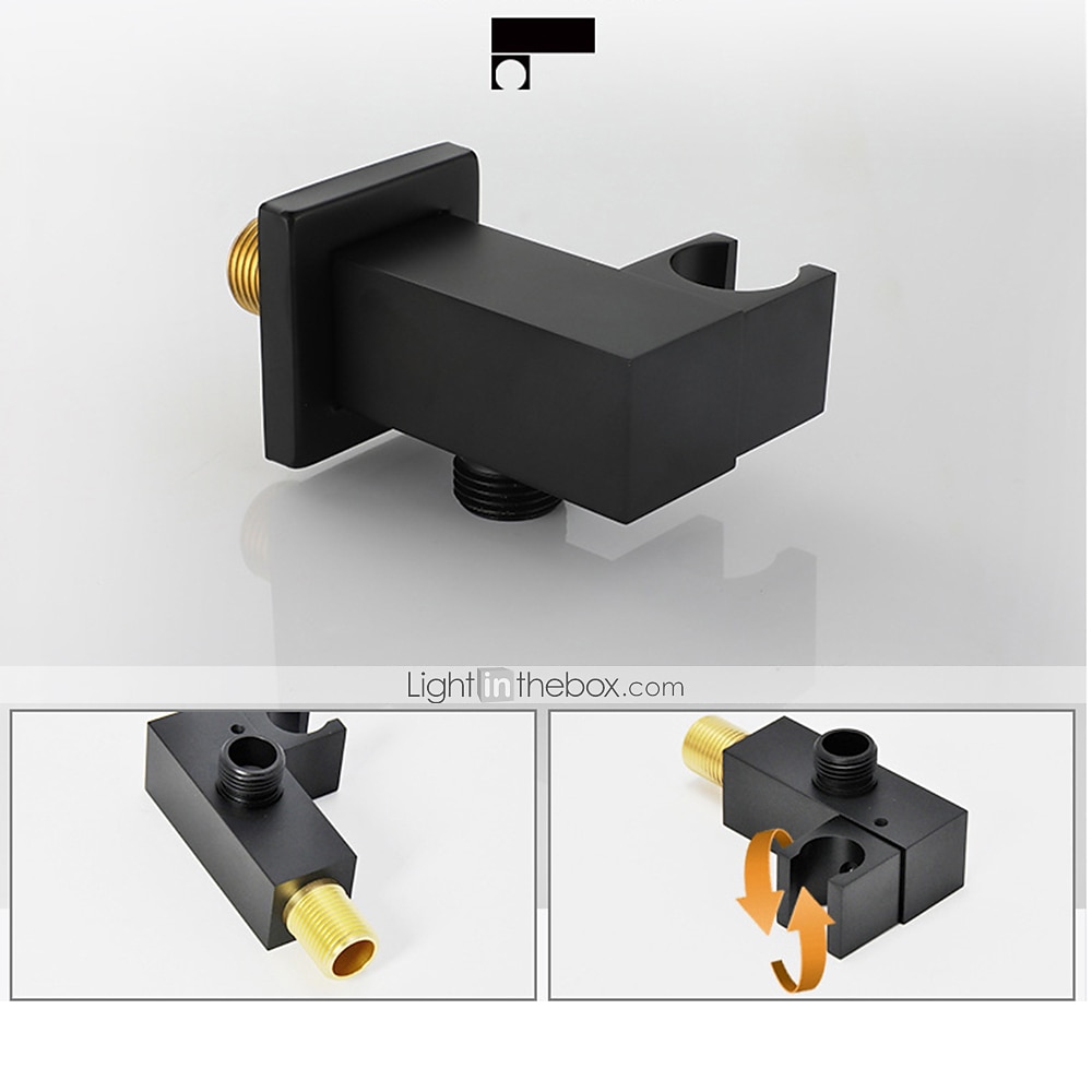 Concealed Shower Faucet Combo Set Black, 8"/10"/12"Ultra Thin Top Head Shower System Mixer Rough In Valve Rainfall High Pressure Head with Handheld, Wall Monted Tub and Shower Trim Kit Bathroom Bath 2025 - $372.59 –P7